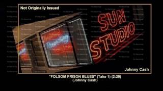 Video thumbnail of "(1955) Sun ''Folsom Prison Blues'' (Take 1) Johnny Cash"