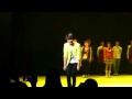 20130109 光化門恋歌 夜の部 ミナン挨拶