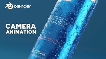 PRODUCT ANIMATION IN BLENDER 3.6 - "SMOOTH CAMERA ANIMATION" - TUTORIAL #blender