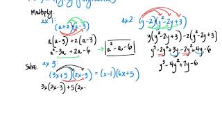 Multiplying Polynomials (Section 4-6)