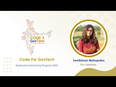 C4GT Dedicated Mentoring Program 2023 | Contributor Testimonial: Swatishree Mahapatra