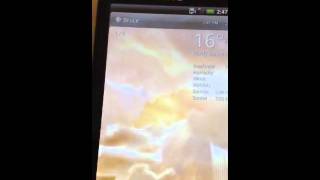 Accessing HTC weather demo screenshot 5