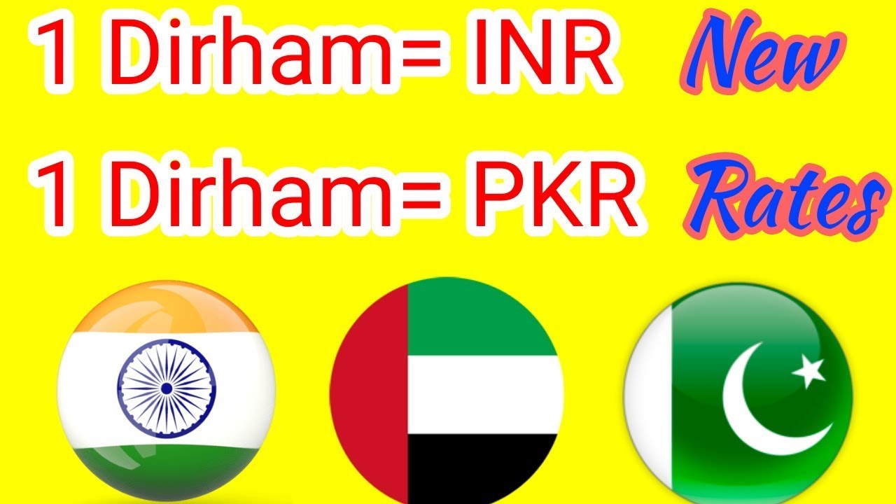 1 dirham pakistani rupees