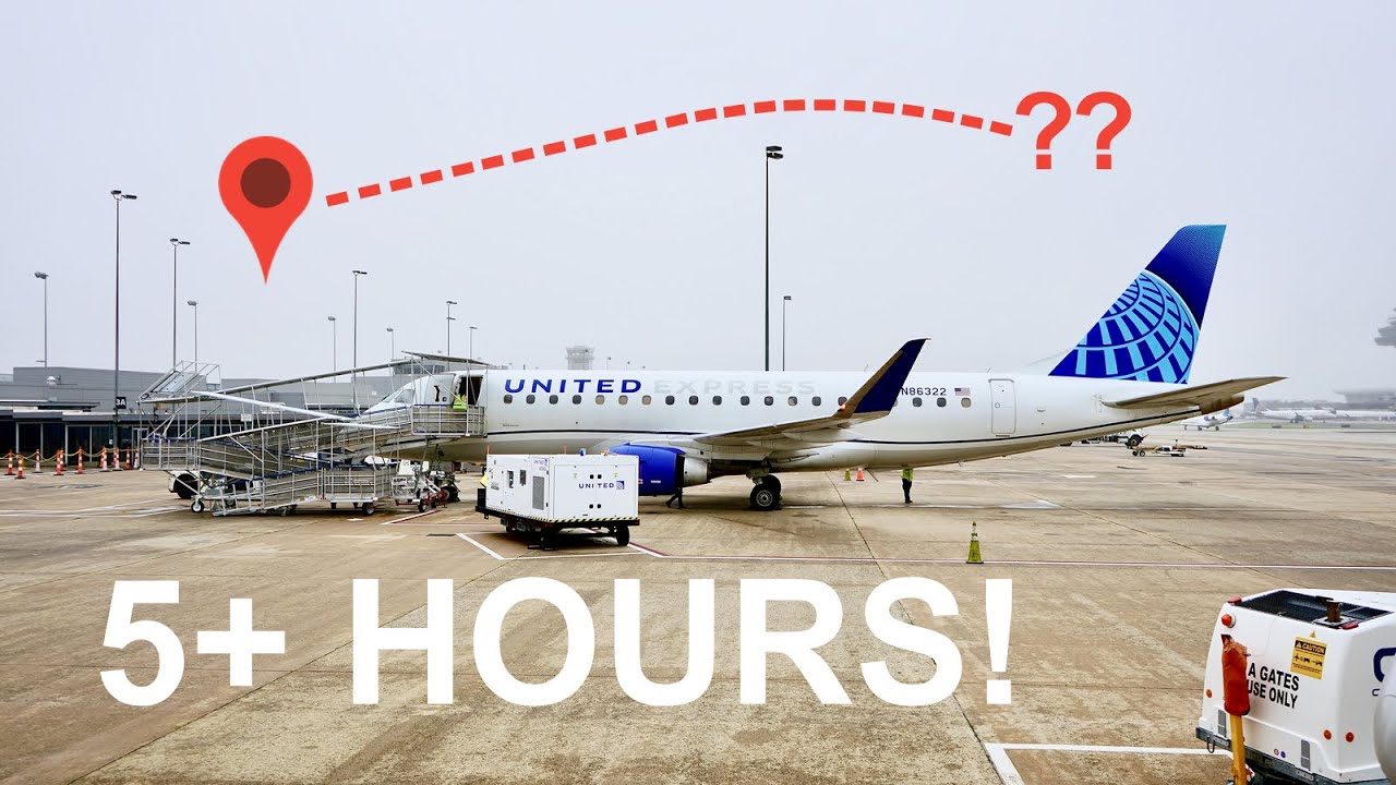 The LONGEST Regional Jet Flight in The U.S. – FIVE HOURS in an ERJ-175!!