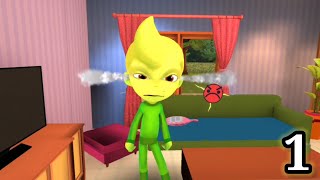 Scary Siblings - Pickup the whoopee cushion and place it on the sofa where Ron is going to sit screenshot 1