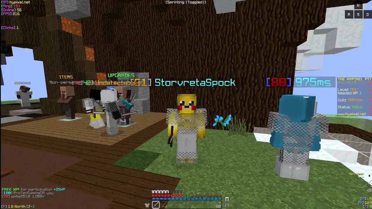 Minecraft I Hypixel I The Pit