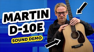 Martin D-10E - Sound Demo