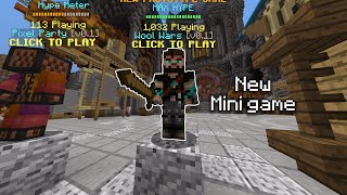 New mini game! | Hypixel Wool Wars