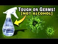 Create your own powerful surface disinfectant  how to mix bleach  water in a spray bottle