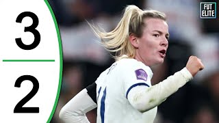 England vs Netherlands 3-2 Highlights | WHAT A COMEBACK - Women's Nations League