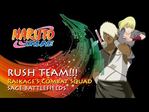 Naruto Online - Rush Team: Raikages Combat Squad | Sage Battlefields  @AnimezisTV