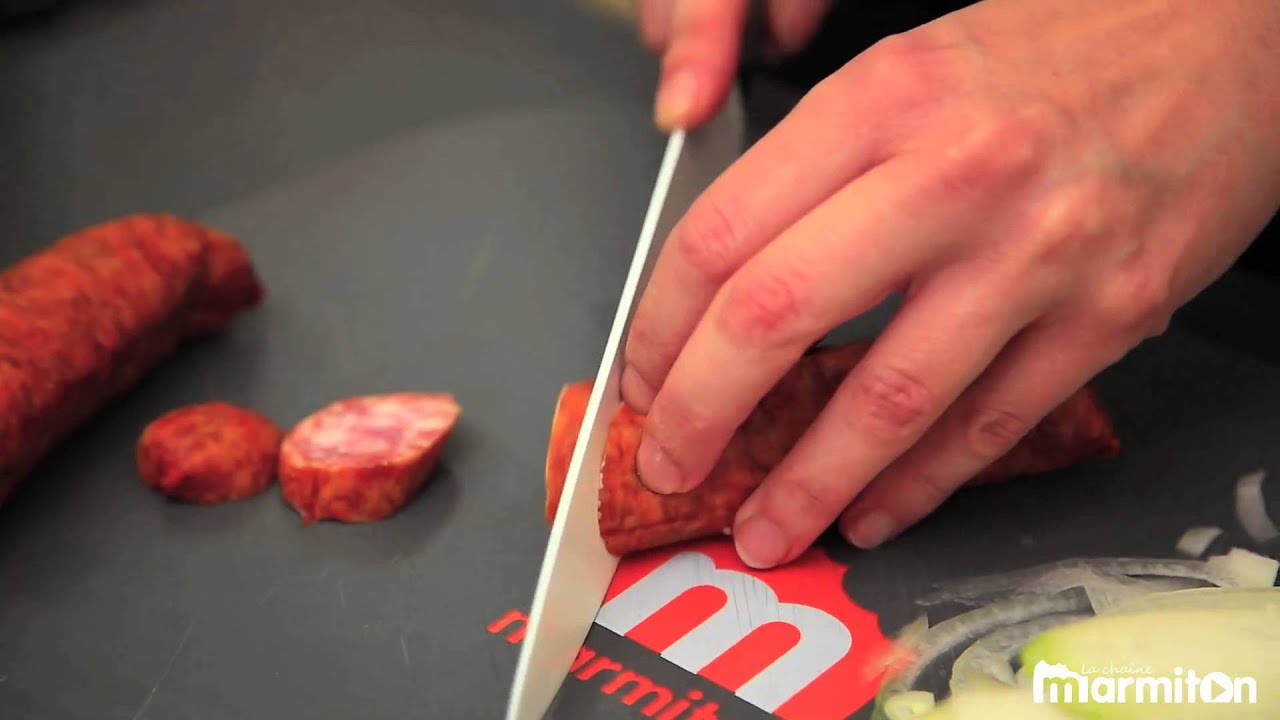 Poelee De Pommes De Terre Et Saucisse Fumee Youtube