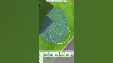 quick look at how to add a pond in the sims 4 - great for landscaping large open areas  #sims4