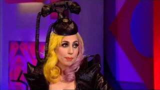 Lady Gaga Telephone On Jonathan Ross Hd Interview 1 2010