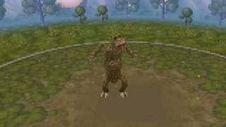 Spore Creature Creator - Hilarous Move of a monkey