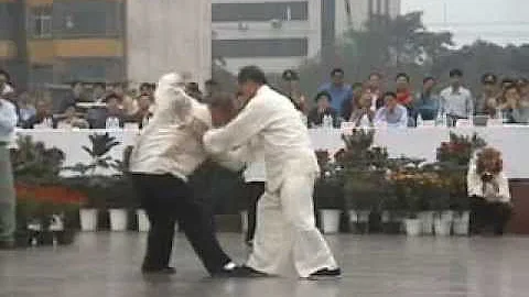 Push Hands - Tui Shou: Master Kai Ying Tung sparring with Paul Drake China 1999 - DayDayNews
