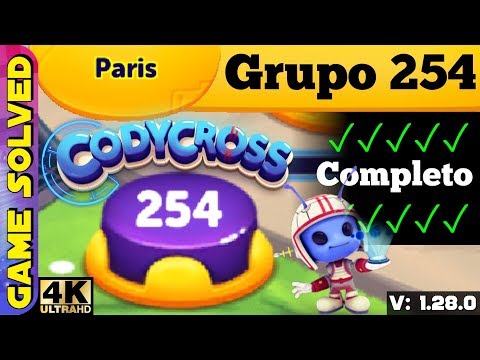 Respostas CodyCross Paris Grupo 253-Fase 2 • Game Solver