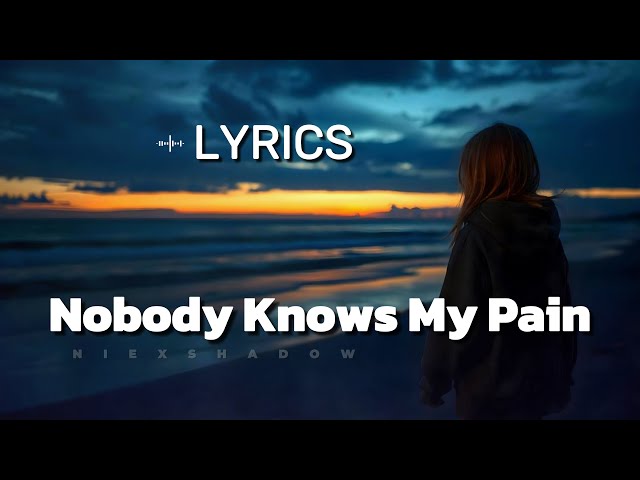 Nobody Knows My Pain - NiExshadow [Official Lyrics] New English sad song #newsong