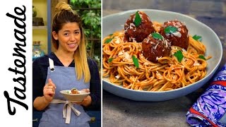 My Ex-boyfriend's Meatless Balls & Spaghetti l The Tastemakers-Molly Yeh