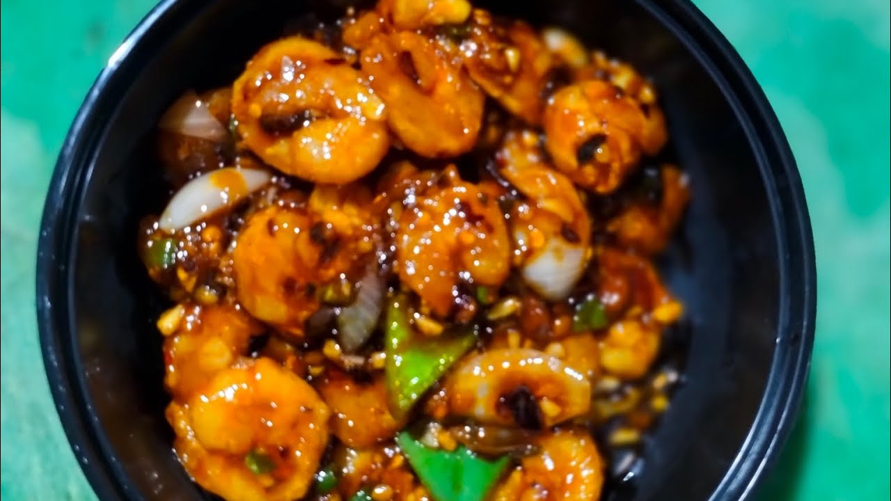 How To Make spicy chilli prawn restaurant style pregnant chilli