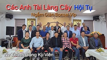 Cùng các ANH TÀI LÀNG CÂY ngắm những TP Bonsai VÍP của chú THÀNH CÔNG KỲ VIÊN - Hà Nội .