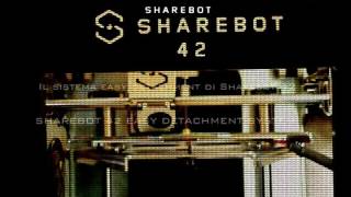 How to use Sharebot 42 easy detach system