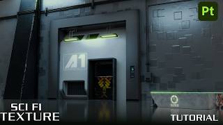 Substance 3D Painter Tutorial | Realistic Sci-Fi Texturing for Game Assets