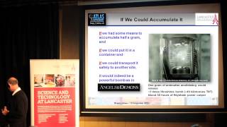What's the matter with antimatter? (Professor Roger Jones - Physics)