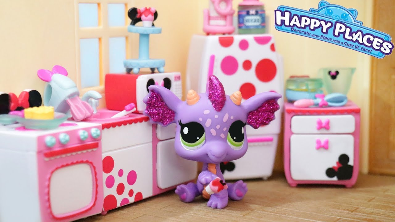Making A Disney Kitchen For My Lps Shopkins Happy Places Youtube
