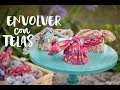 3 formas sencillas de envolver regalos con tela o pañuelos. Técnica japonesa FUROSHIKI