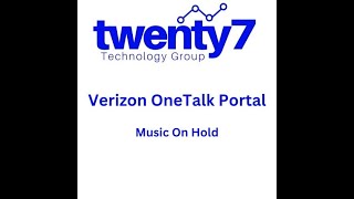Portal: Music On Hold from the Verizon OneTalk portal screenshot 4