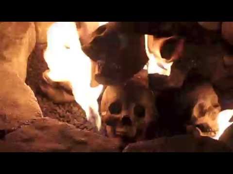 24" Skull Fire Pit