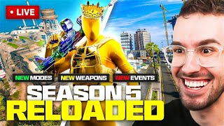🔴 LIVE - HUGE WARZONE SEASON 5 RELOADED UPDATE 👑