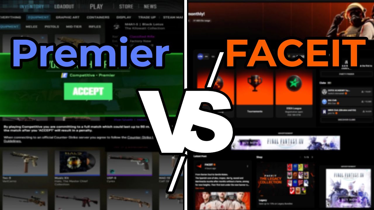 Premier vs Faceit | Which Should You Play?