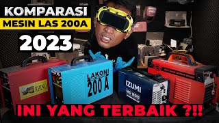 Pertarungan Mesin Las 200 Ampere Terbaru 2023 | Rhino - Izumi Mo - Redbo - Lakoni