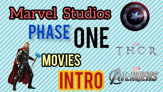 Marvel Studios All Phase One Movies Intro । Marvel Cinematic Universe । Youtube Reversed