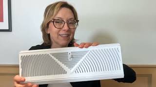 Simple Fix for Better Air Circulation - Baseboard Vent Cover - Aremae