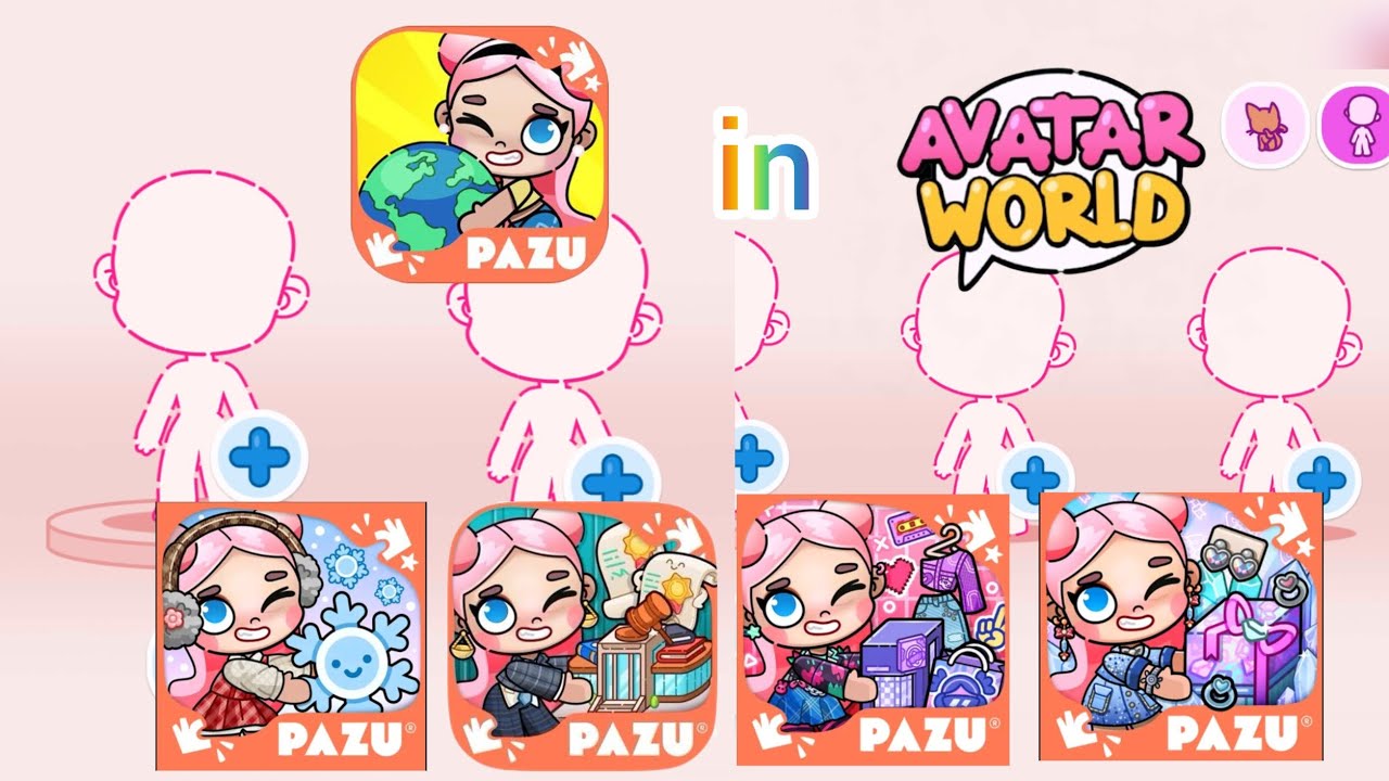How To Make Avatarworld Update Logo💖 in Avatarworld #update #pazu # ...