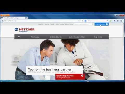 Managing your email hosted with Hetzner