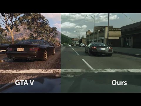 Intel crée un GTA V ultra réaliste grâce au machine learning