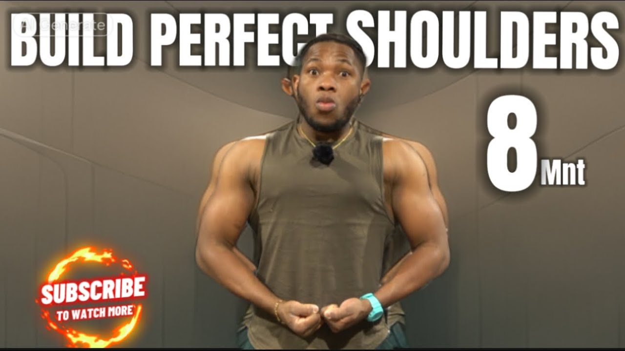 8 Minute Shoulder Workout (Build Perfect Shoulders FAST) - YouTube