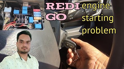 car self start problem | Datsun redi go engine starting problem | Renault kwid engine starting issue