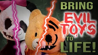 Building Mr. Stripes And Miss Bo (Or How To Make Your Own Evil Animals)