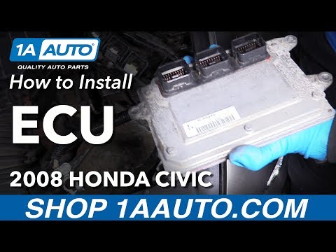 How to Replace Engine Computer 05-11 Honda Civic