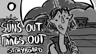 Sun&#39;s Out Fangs Out - Sophomore Thesis Film Storyboard (Class Assignment)