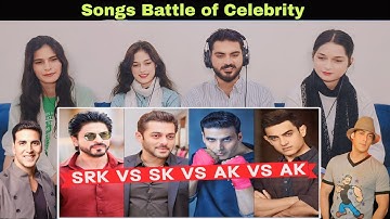 Battle of Celebrity - Shahrukh Khan Vs Salman Khan Vs Aamir Khan Vs Akshay Kumar
