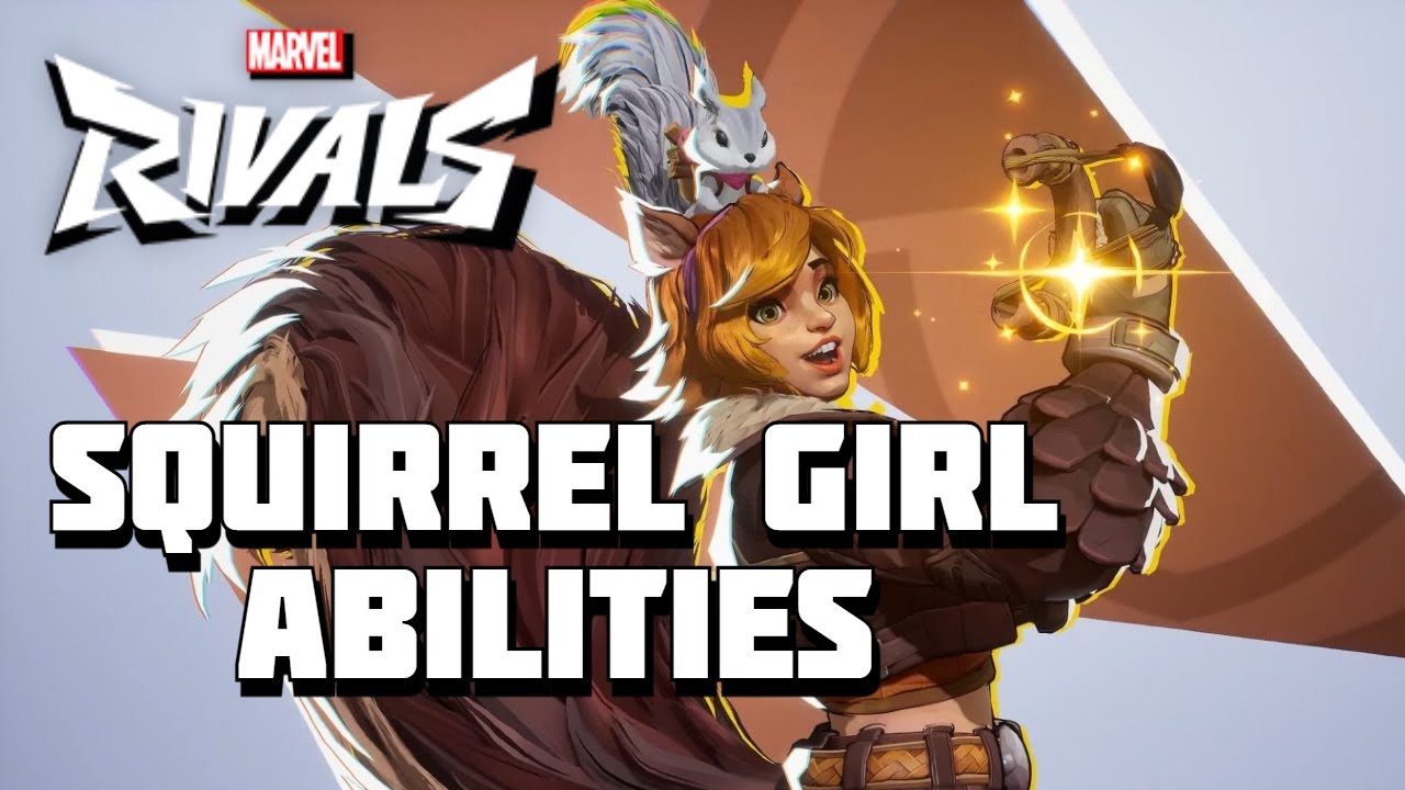 Squirrel Girl BREAKDOWN Abilities and Gameplay MARVEL RIVALS footage | 6v6 PvP FREE December 6th