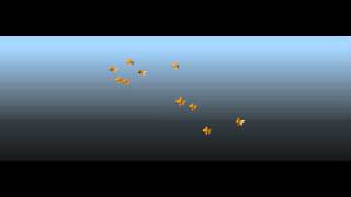 Maya - Instancing Part 10: Animation Cycles (Fish)