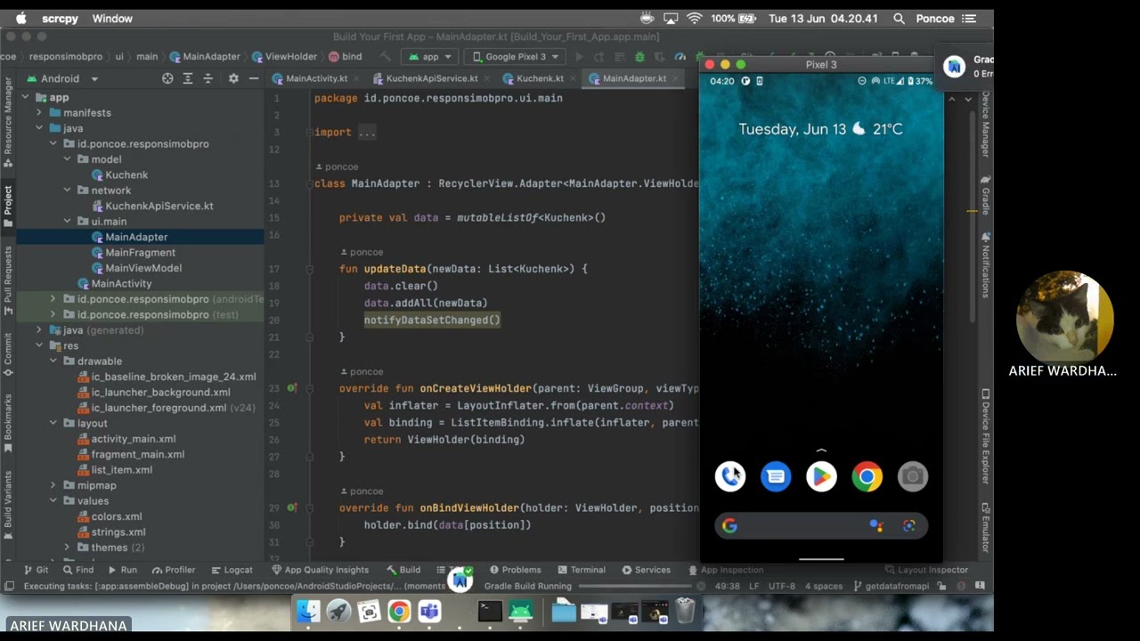 Implementasi Rest Api JSON di Android