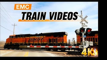 Rail Action! Heavy BNSF Intermodal Train in Coal City, Illinois